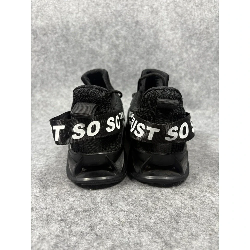 Just‎ So Non-Slip Blade Running Shoes Mens 10 Black Breathable Mesh Streetwear